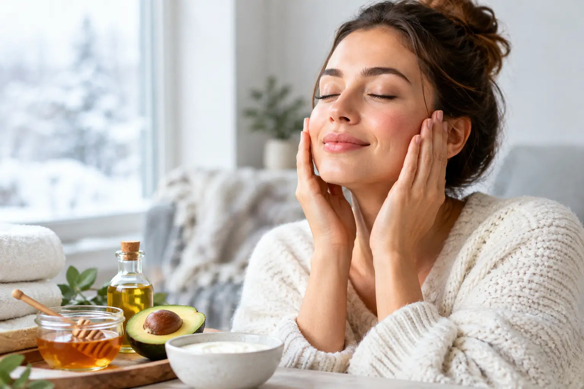 How to Soothe Winter Skin Naturally at Home