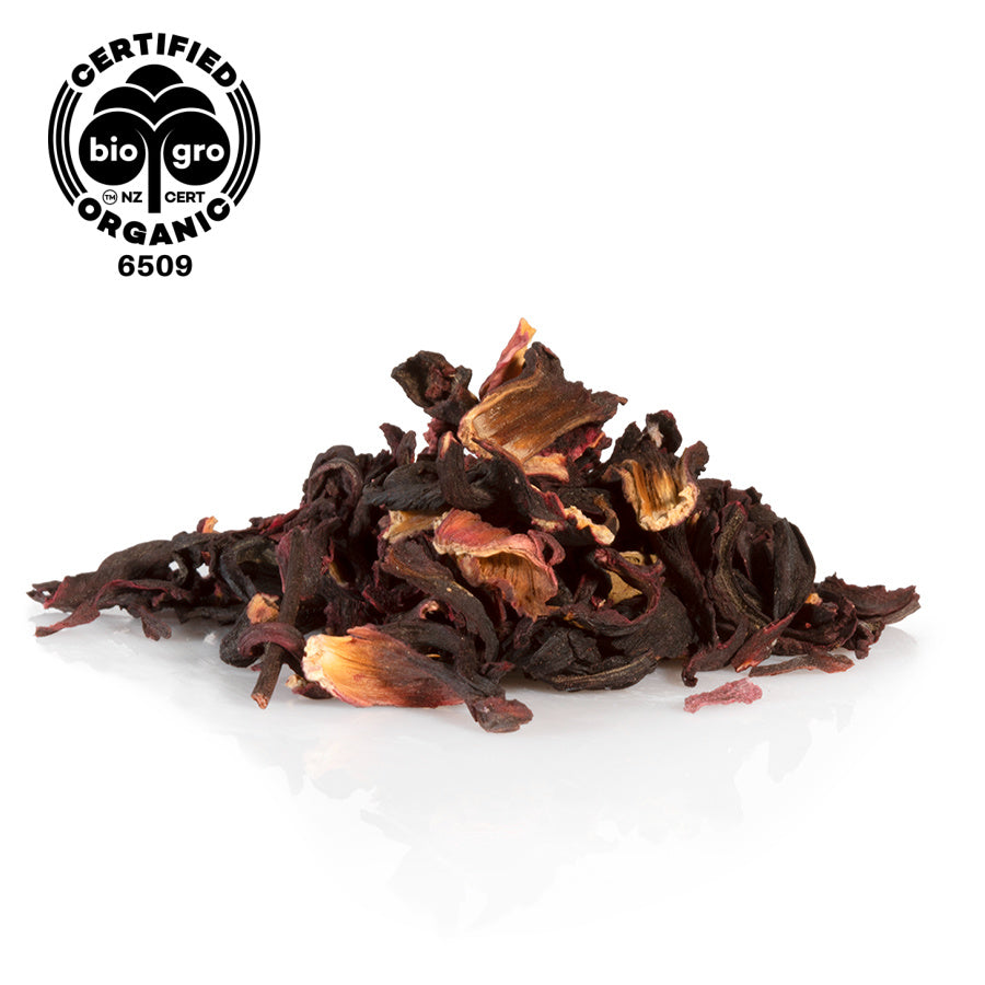 Dried Hibiscus Flowers - Certified Organic