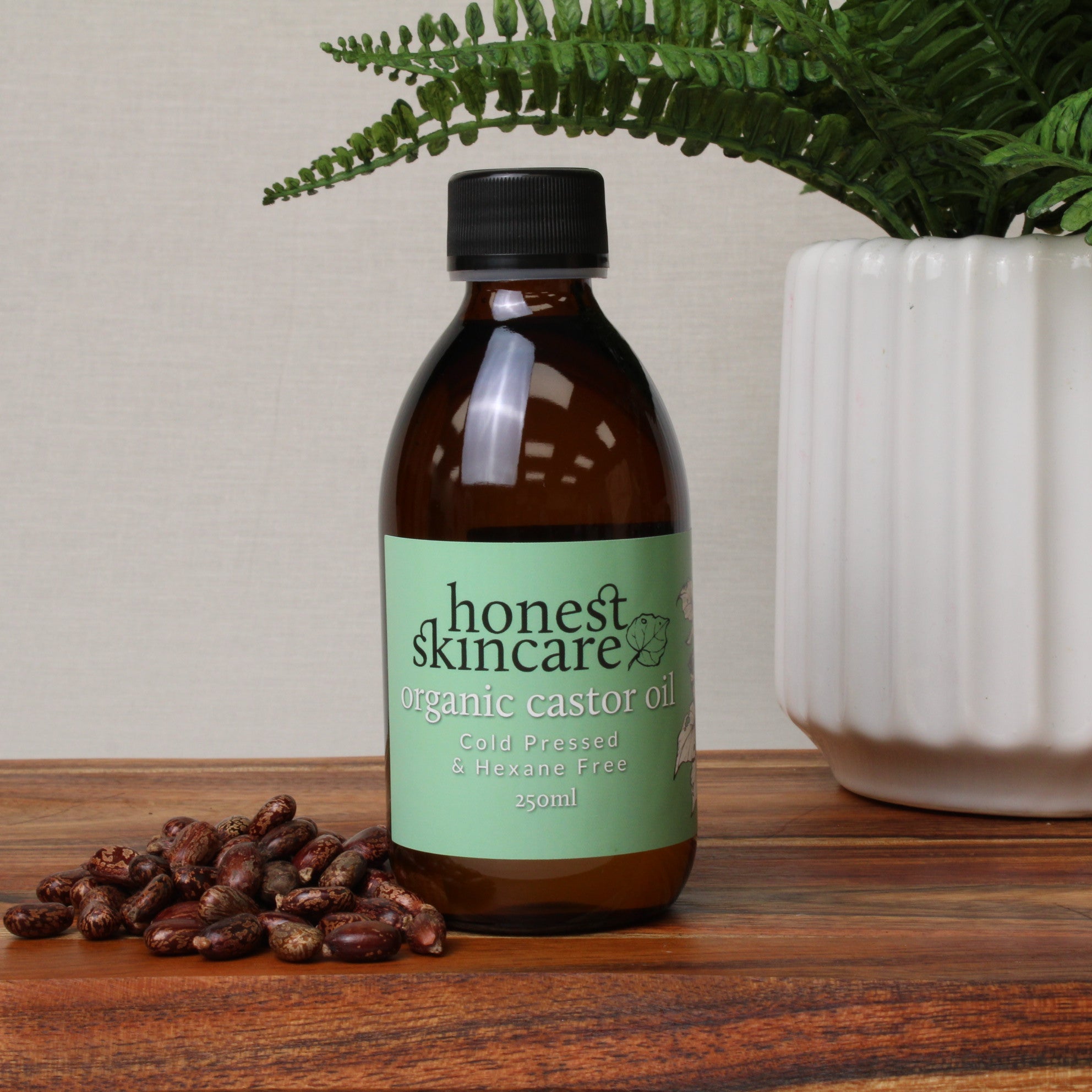 Castor Oil Organic - Cold Pressed - Hexane Free (Glass Bottles) 20% off this week only!