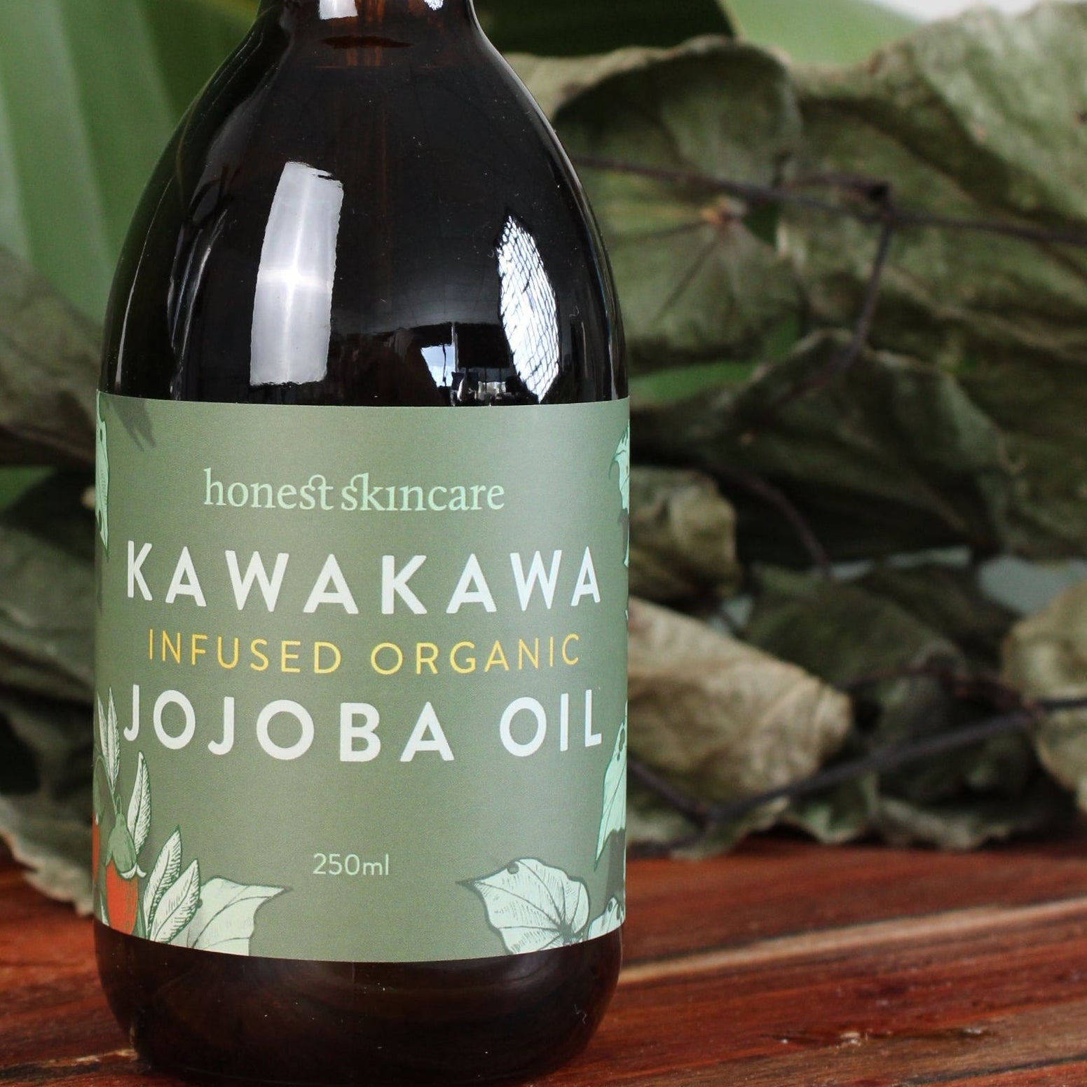 Kawakawa Infused Organic Jojoba Oil 250ml