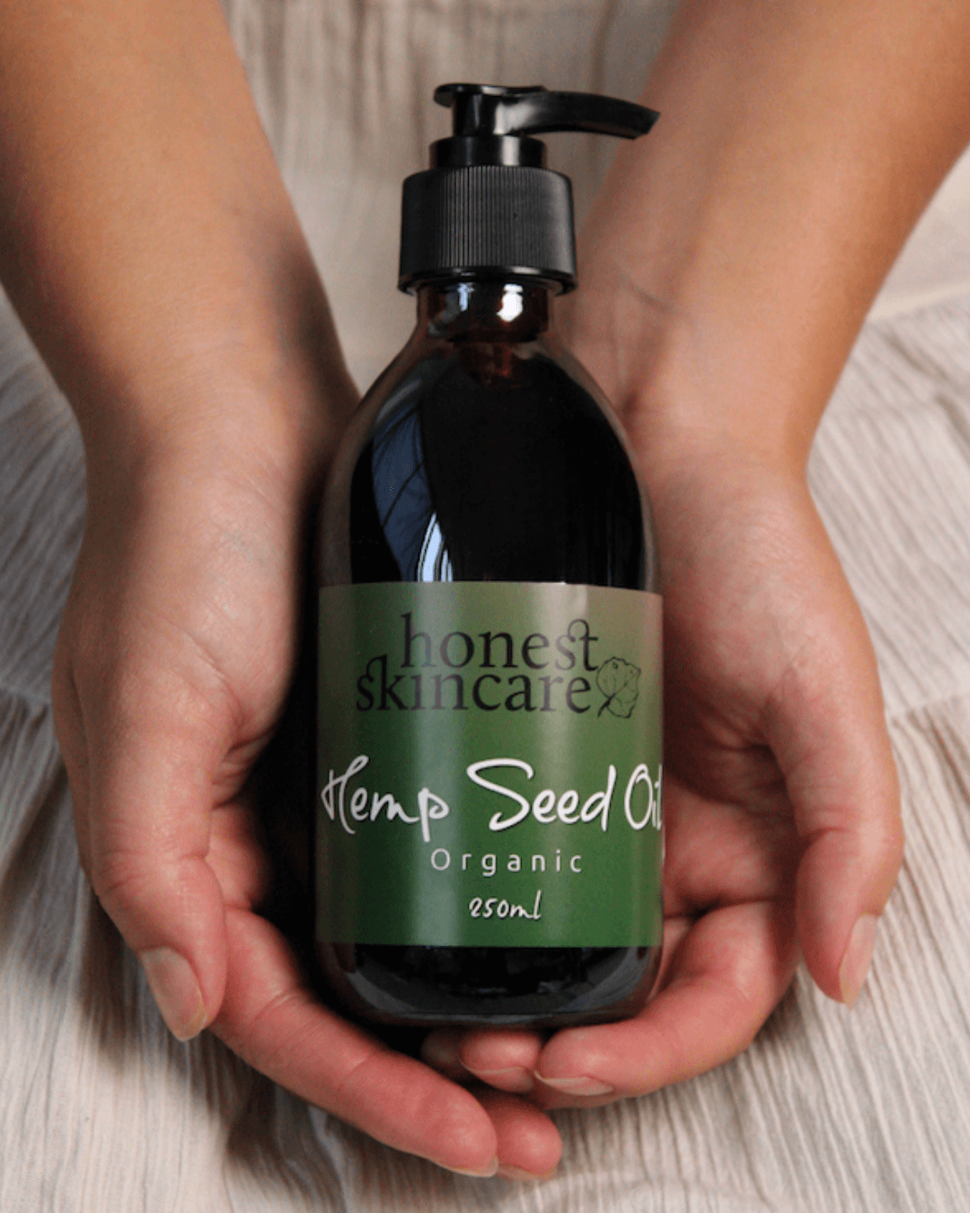 Organic Hemp Seed Oil 250ml with Pump