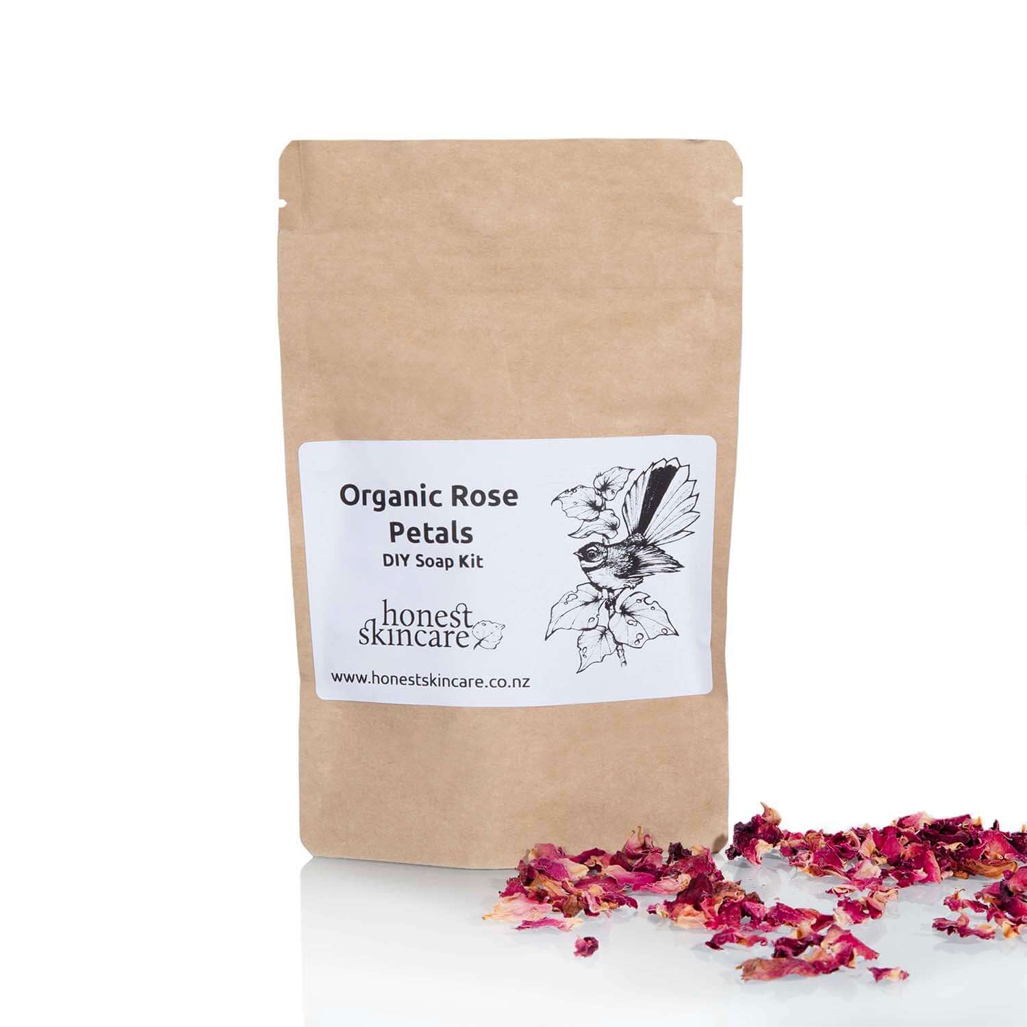 Organic Rose Petals - Red