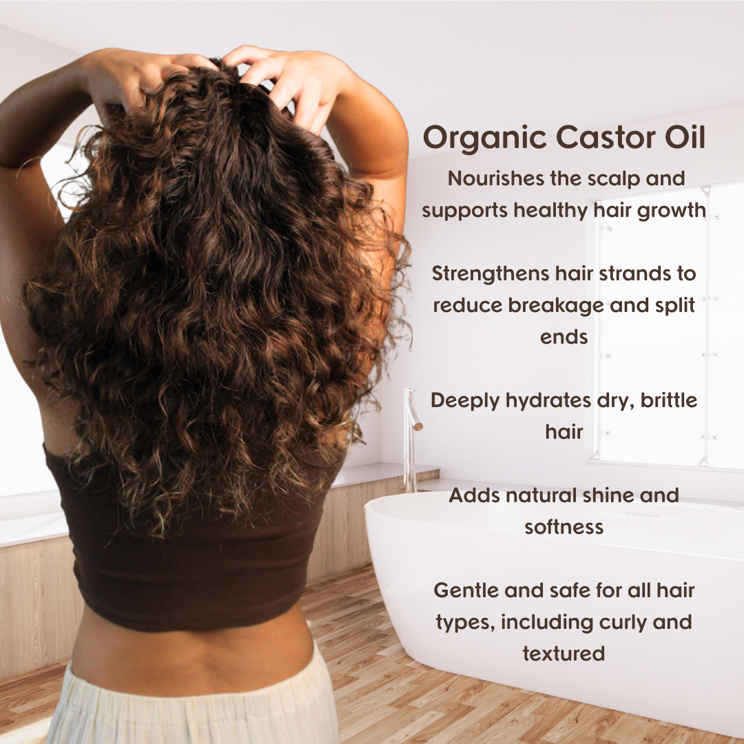 Organic Castor Oil Hair Starter Pack One Size