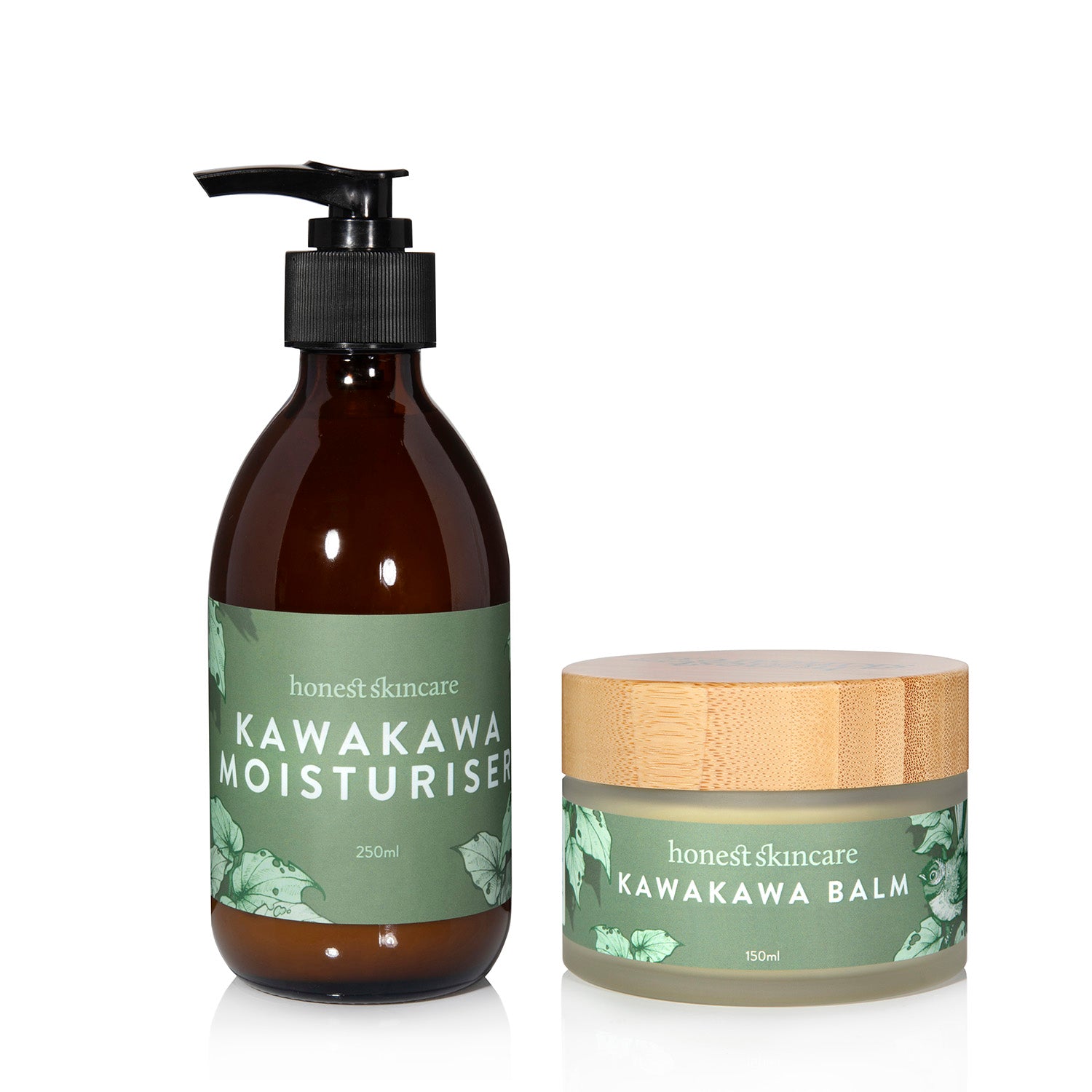 Kawakawa Balm and Moisturiser Gift Set