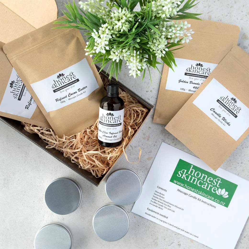 Make Your Own Massage Candles Gift Kit