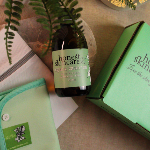 Organic Castor Oil Knee Starter Pack