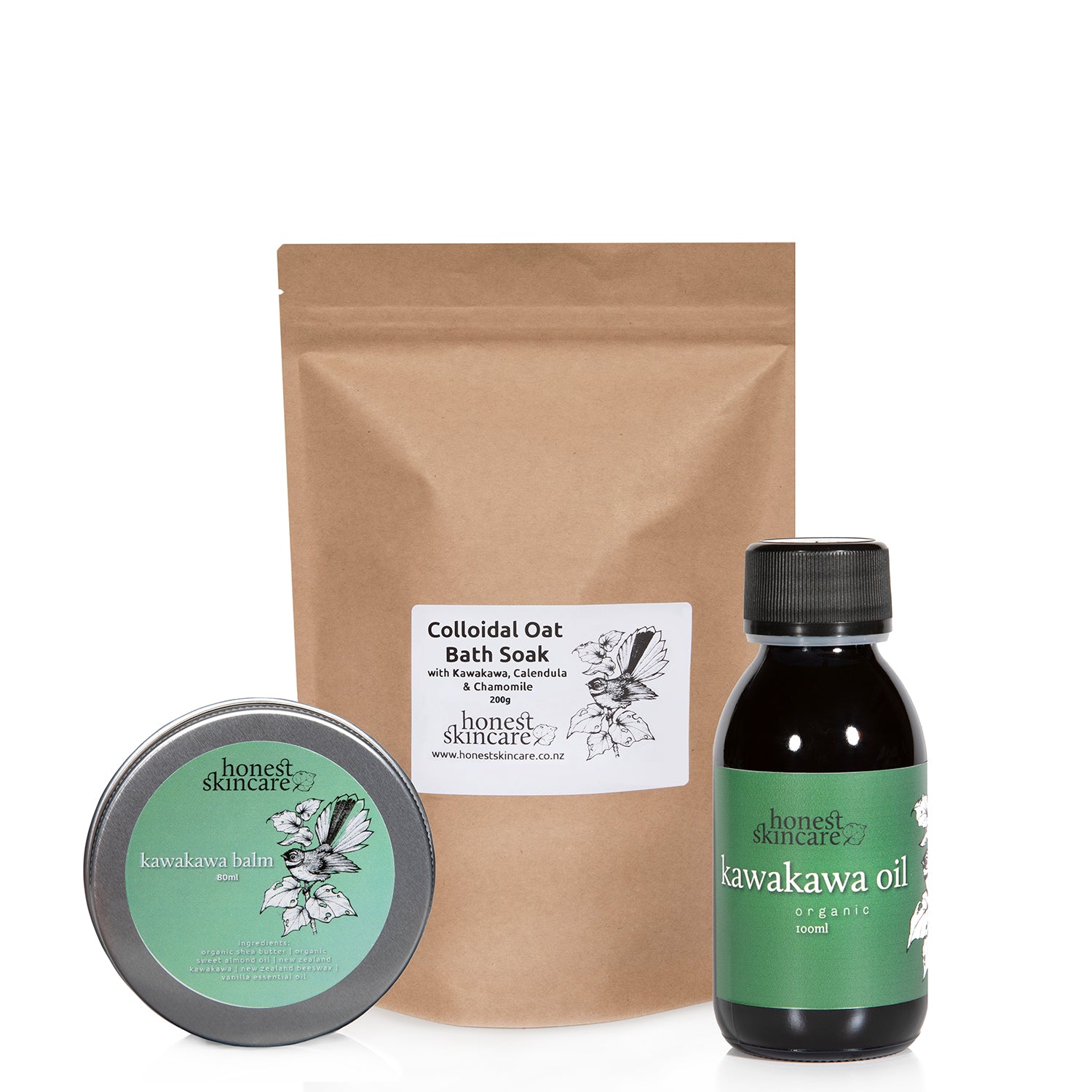 Kawakawa Eczema Rescue Pack
