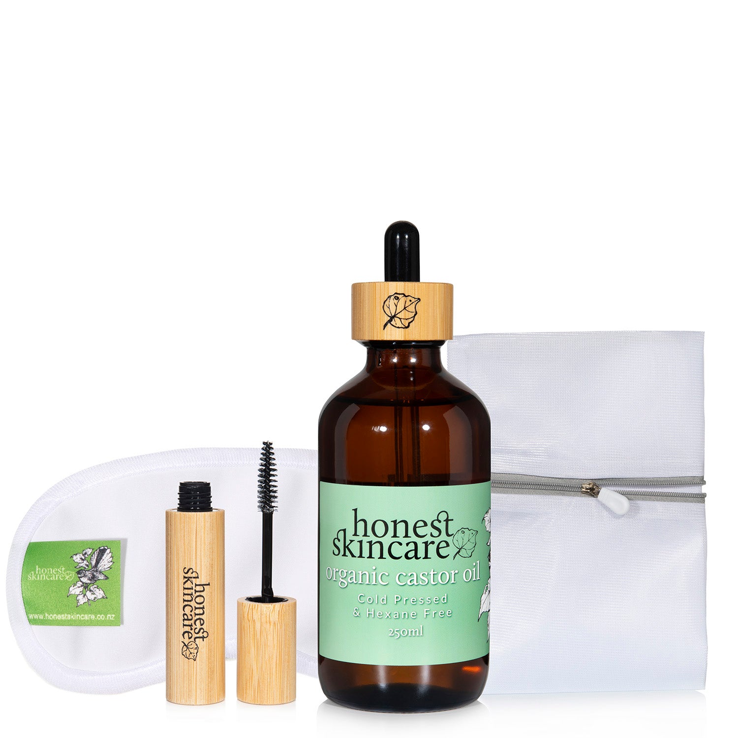 Organic Castor Oil Eye Wrap Starter Pack