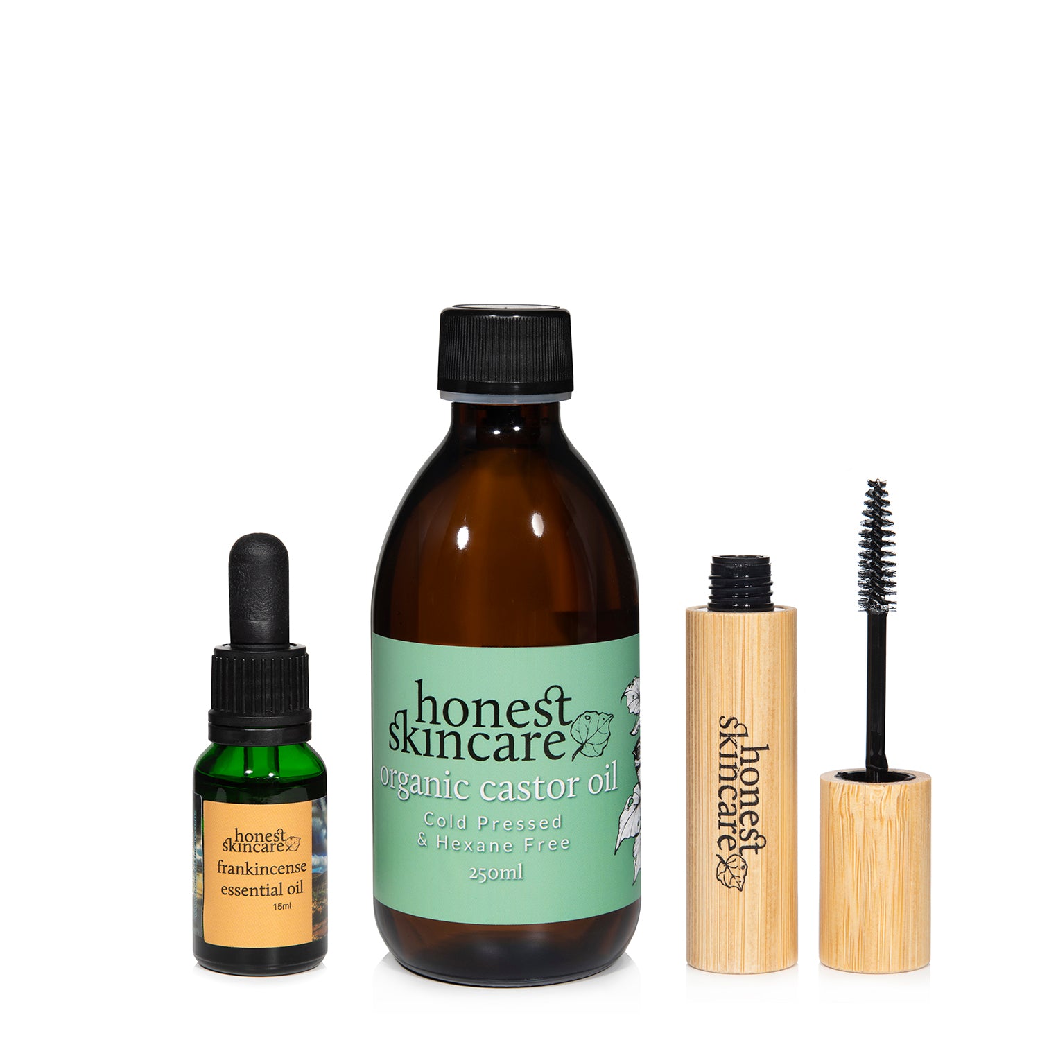 Frankincense and Organic Castor Oil Lash & Brow Bundle