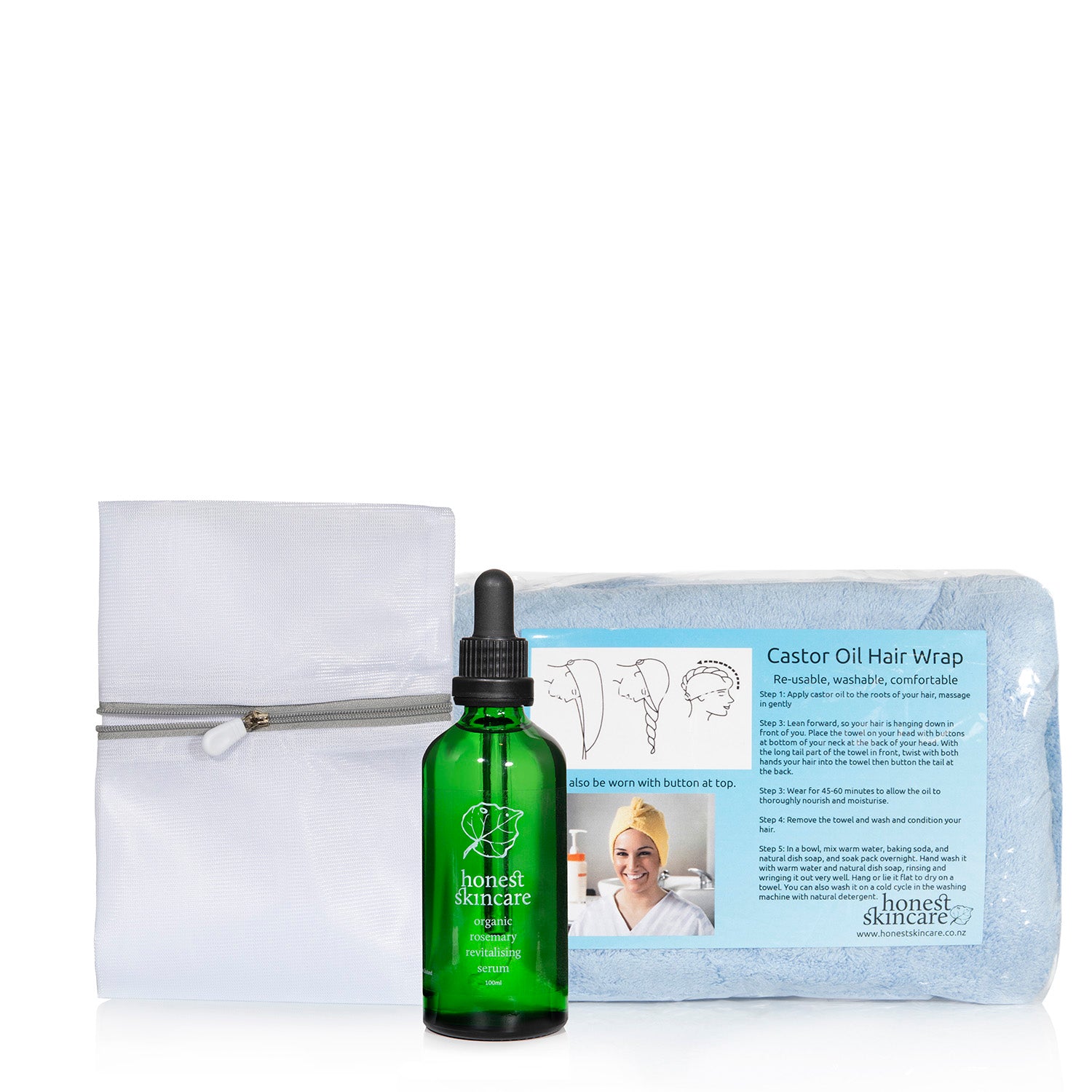 Organic Castor Oil Hair Starter Pack