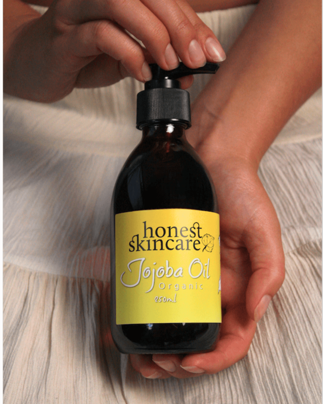 Organic Jojoba Oil 250ml with Pump