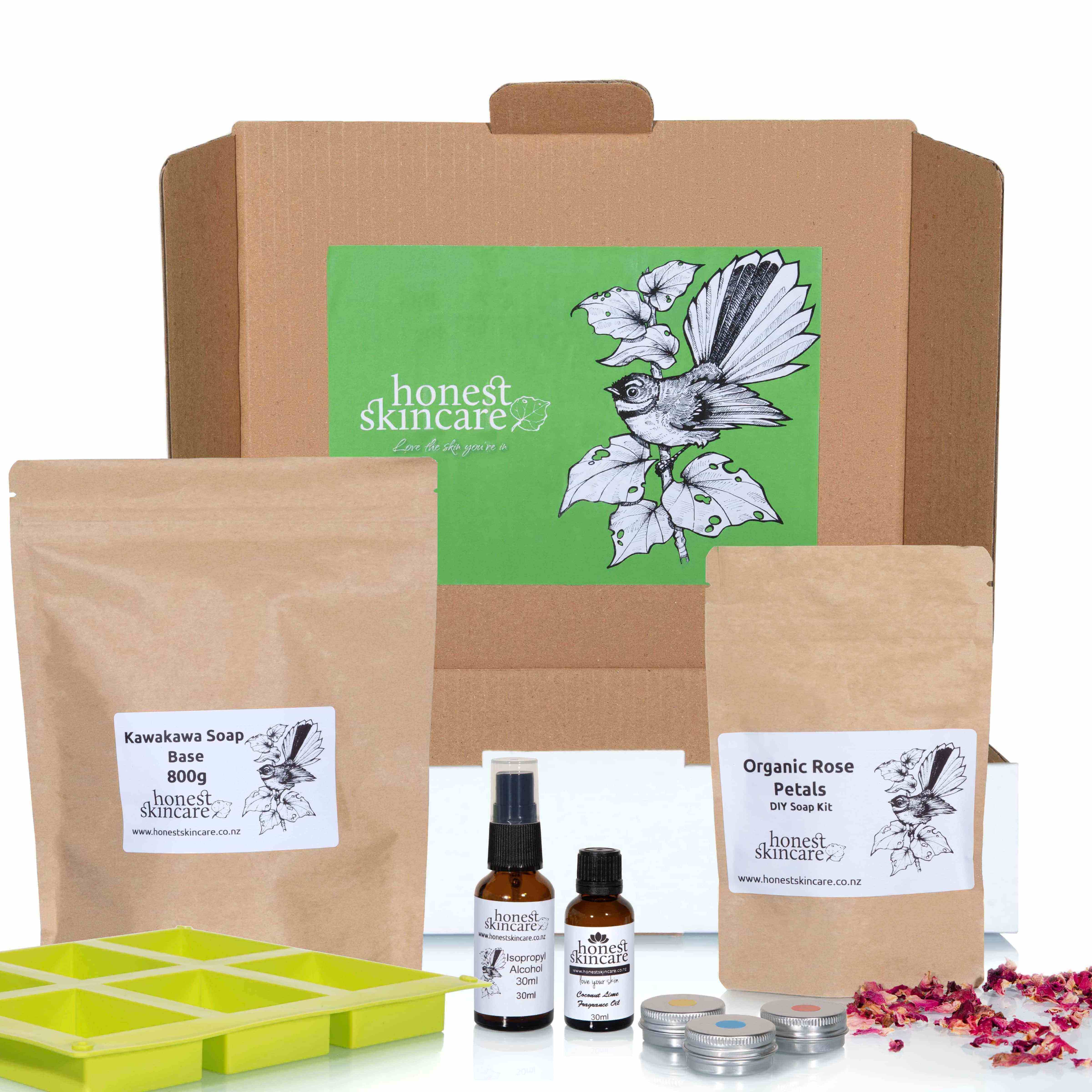 Make Your Own Kawakawa Soap Gift Kit